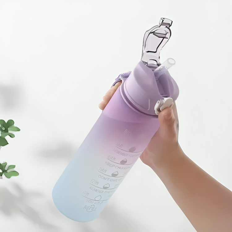 Bouteille de Sport avec indicateur de motivation - HoopyFit