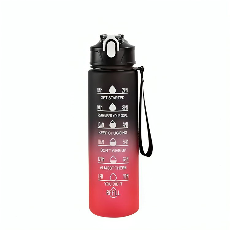 Bouteille de Sport avec indicateur de motivation - HoopyFit
