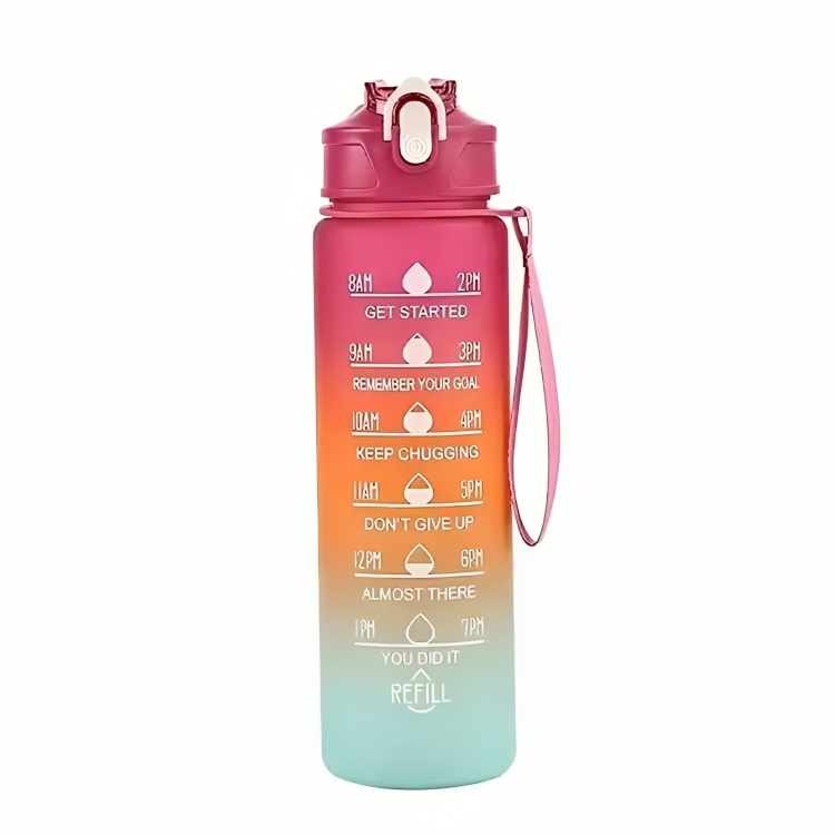 Bouteille de Sport avec indicateur de motivation - HoopyFit